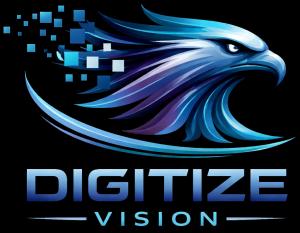 futuristic eagle logo design